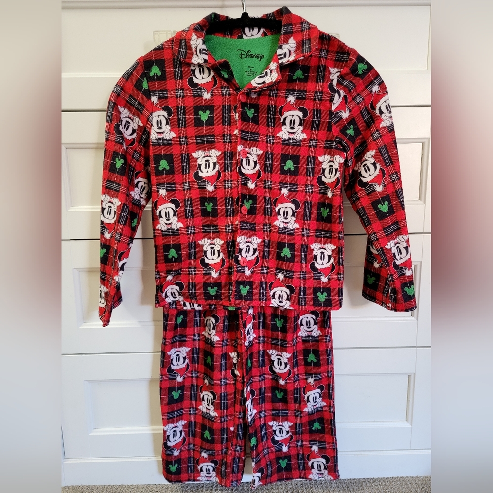Disney Boy Girl Christmas Pajama Set